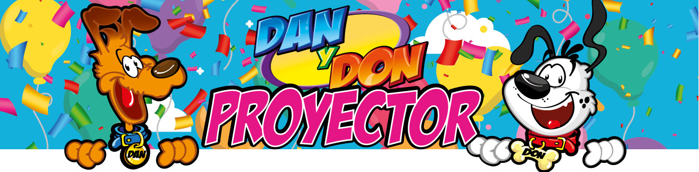 Salón de fiestas Dan y Don - proyector de películas header